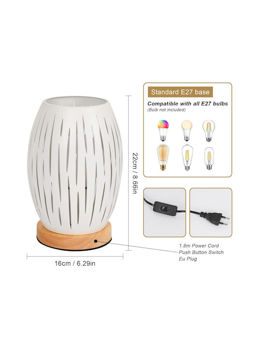 Lampa Διακοσμητικό Φωτιστικό E27 22x16εκ.
