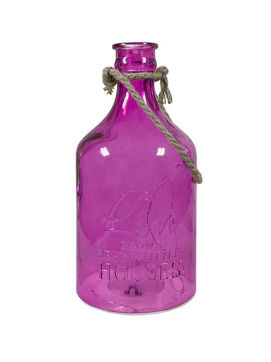 Arti Casa Dekorative Lampe Flasche Lila