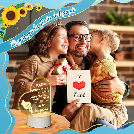 Prezent Dekoratives LED Licht Love 20,5x14,9x5 cm