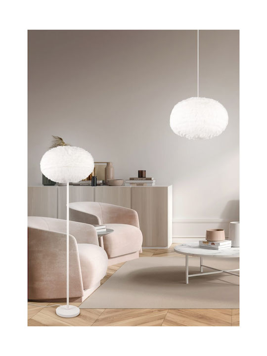Trio Lighting Регулируемо Висящо Таванно Осветително Тяло Бяло с Цокъл E27