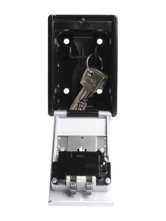 Abus KeyGarage 787 Big Wall-mounted Combination Key Holder Metallic with Combination Dial 50 Hooks 8.4x12x12cm
