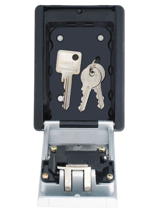 Abus KeyGarage 787 Wall-Mounted Combination Key Holder Metallic with Combination Dial 8.2x11.9x11.9cm