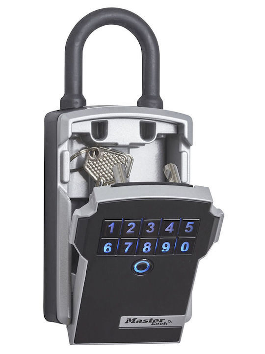 Master Lock Access Smart Kombinationsschloss mit Hufeisen Metallisch und Tastatur 18x8x6cm