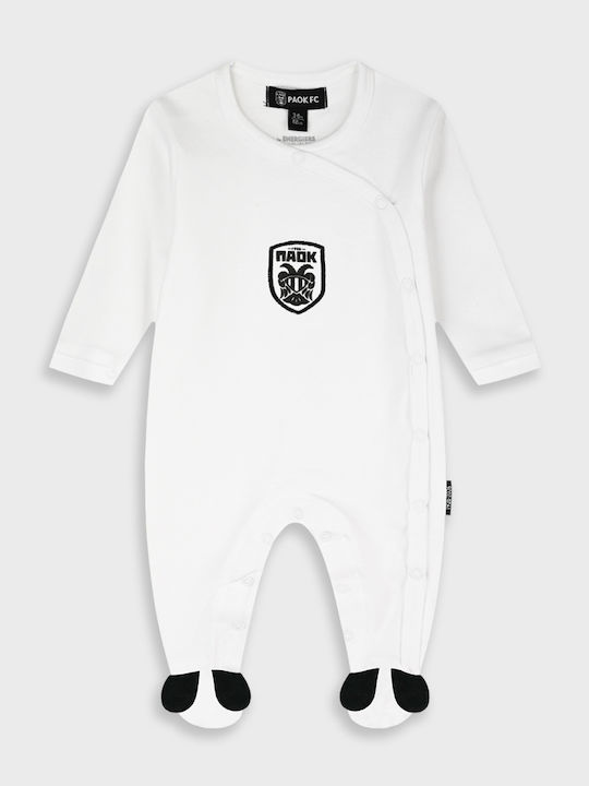Energiers Baby-Strampler Weiß