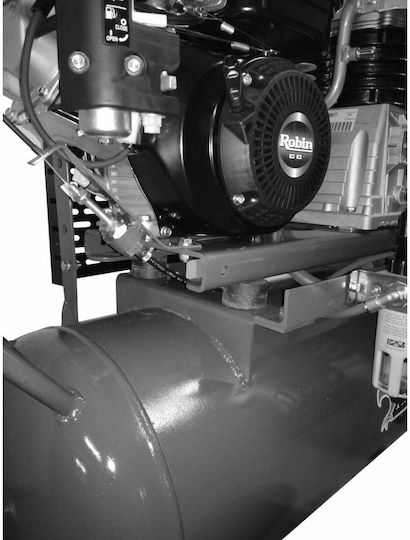 Aquila Air Compressors with Power 6hp and Airtank 100lt 011000103