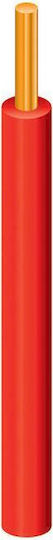 Geyer Geyer Power Cord Type NYA with Cable Properties 1x4mm² in Red Colour 1m