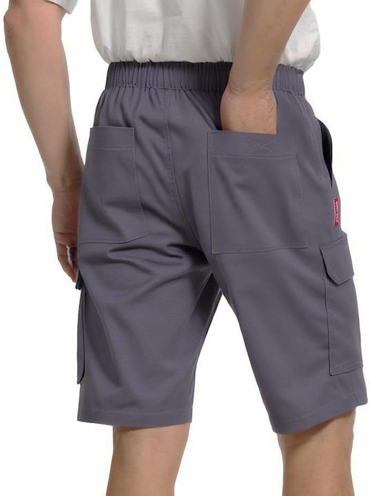 Work Idea Herren Kurze Arbeitshosen Installateur Graue XL