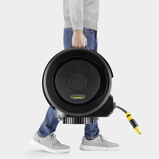 Karcher Hbx 5.25 Automatic Wall Mounted Garden Hose Box with Hose 25m