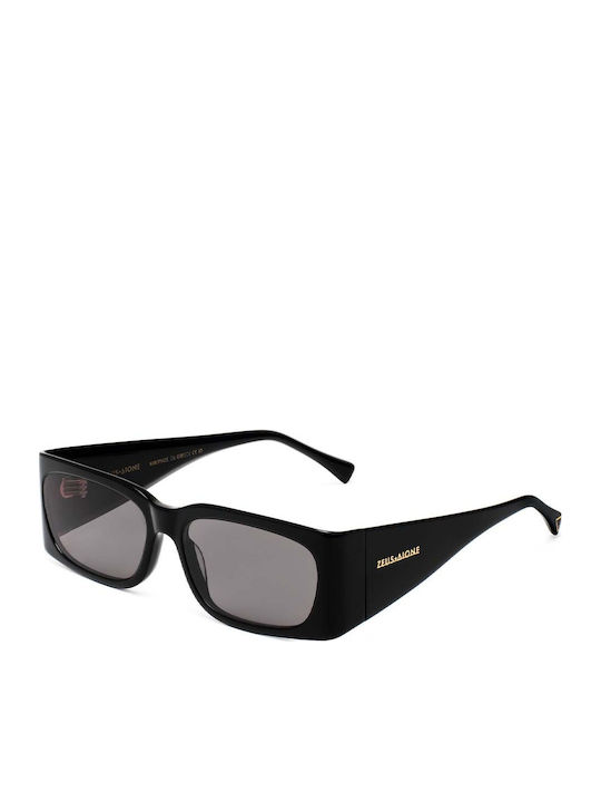 Furla Women's Sunglasses with Black Frame and Black Gradient Lens SFU149 07NL