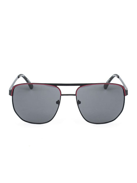 Guess Men's Sunglasses with Grey Metallic Frame and Grey Gradient Lens GF00061 02A