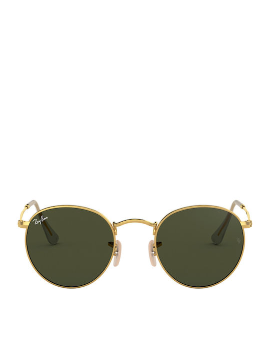 Ray Ban Round Metal Sunglasses with Metallic Frame Ray Ban Round Metal Sunglasses with Metallic Frame