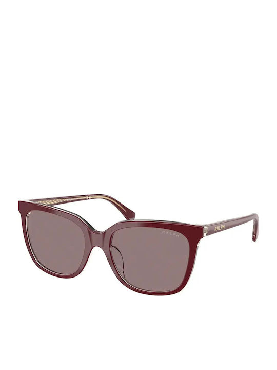 Ralph Lauren Feminini Ochelari de soare cu Burgundy Cadru și Burgundy Lentilă