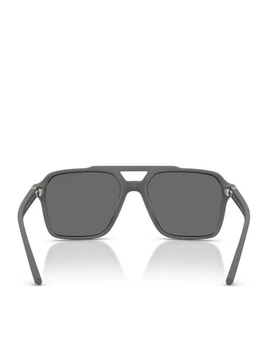 Armani Exchange Ochelari De Soare Pentru Bărbați Cu Culoare Full Face Gri Și Culoare Gri AX4166SU 8400Z3