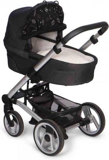 Dooky Stoff Kinderwagen Schwarz