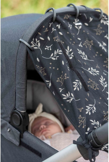 Dooky Stoff Kinderwagen Schwarz