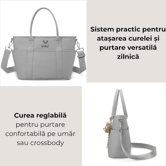 Kidizi Geantă Pentru Maternitate De Umăr/De Mână Gri