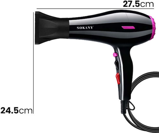 Sokany Сешоар с Дифузер 2400W
