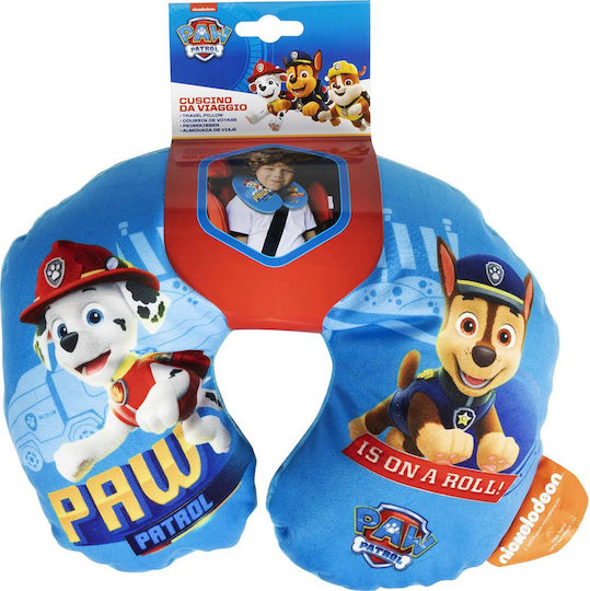 Colzani Βρεφικό Μαξιλάρι Ταξιδιού Γαλάζιο Paw Patrol