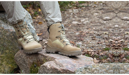 Haix Militär-/Kampfstiefel Airpower P9 Desert Gtx 100 % wasserdichte Lederbeige