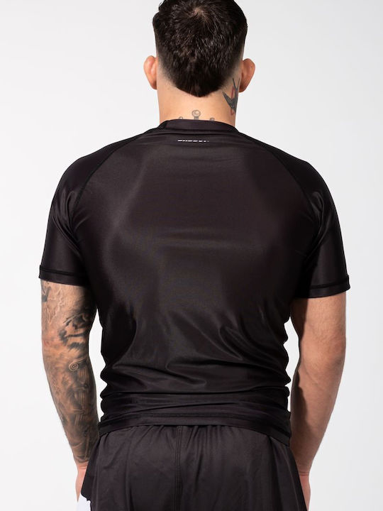 Bad Boy Ανδρική Κοντομάνικη Μπλούζα BB-000080-BW για Jiu-Jitsu Μαύρη Bad Boy Ανδρική Κοντομάνικη Μπλούζα BB-000080-BW για Jiu-Jitsu Μαύρη