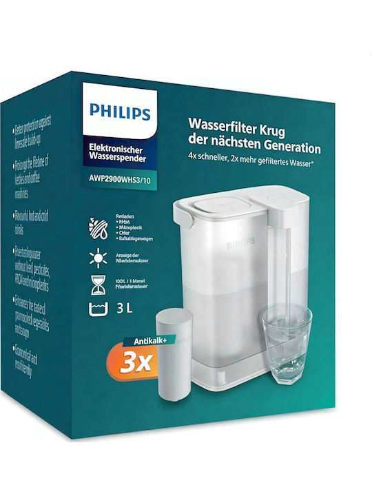 Philips Awp2980whs3 Двоен Дистрибутор 2x3л Д23.3 x Ш15.2 x В26.3 см