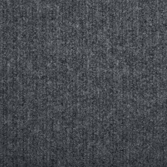 vidaXL Rutschfester Flur Teppich Leder Grau 80x300cm
