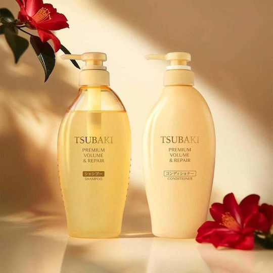 Shiseido Tsubaki Premium Shampoo for Itching for Damaged Hair 490ml