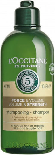 L'Occitane Aromachologie Volume & Strength Shampoos für Alle Haartypen 300ml