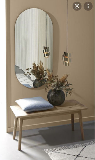 SteweHome STE-010220-P10220 Καθρέπτης Οβάλ 100x60cm SteweHome STE-010220-P10220 Καθρέπτης Οβάλ 100x60cm