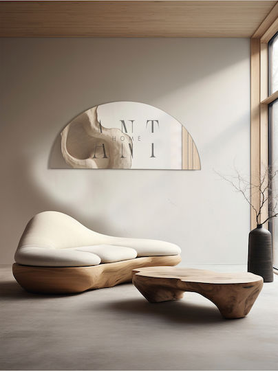 SteweHome SteweHome Wandspiegel Ganzkörper Oval mit Silber Glas Rahmen 120x60cm