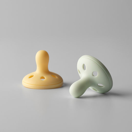 Tommee Tippee Breastlike Orthodontic Pacifiers Silicone for 0-6 months 2pcs
