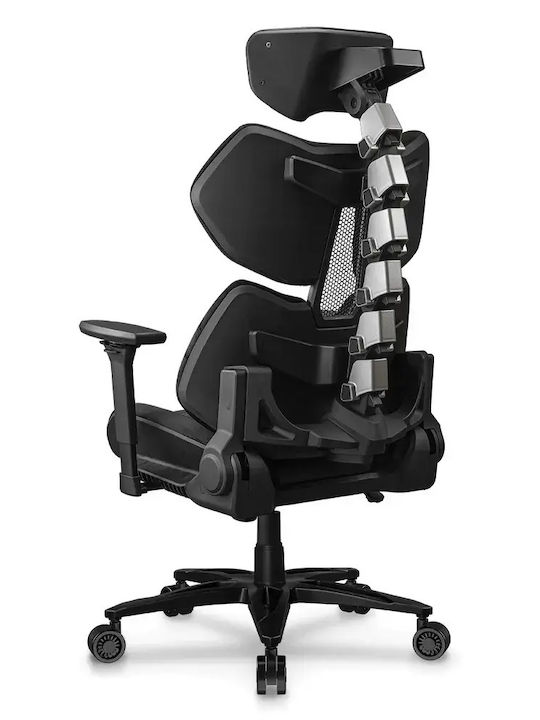 Cougar Terminator Elite High‑End Exoskeleton Καρέκλα Gaming Δερματίνης με Ρυθμιζόμενα Μπράτσα Μαύρη