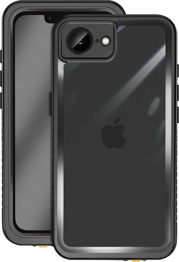 Redpepper Full Body Case Iphone 17e Ip68 Waterproof Matching Lanyard Black