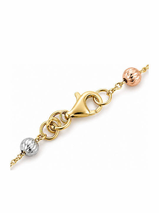 Senzio Belibasakis Women's Bracelet Gold 14K with Pearls