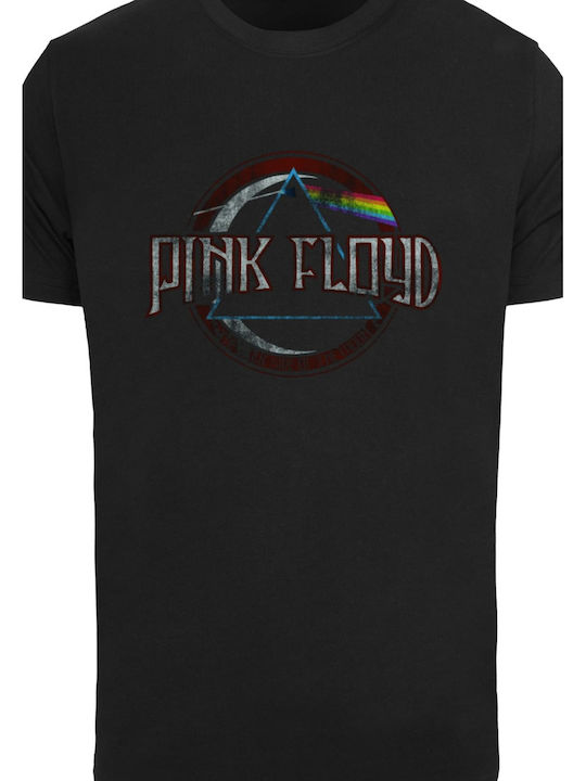 Merchcode Dark Side Moon T-shirt Pink Floyd Schwarz Baumwolle