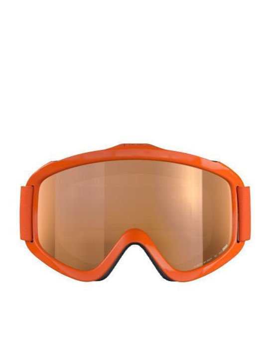 Poc Iris Μάσκα Σκι & Snowboard Ενηλίκων Πορτοκαλί με Φακό σε Πορτοκαλί Χρώμα