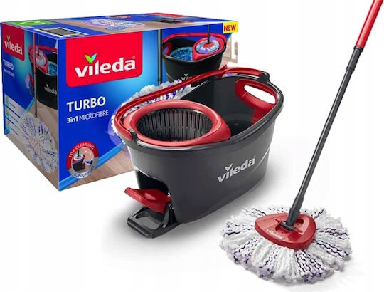 Vileda Mikrofaser Drehbarem Mopp