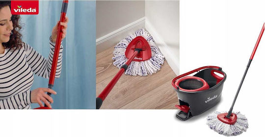 Vileda Mikrofaser Drehbarem Mopp