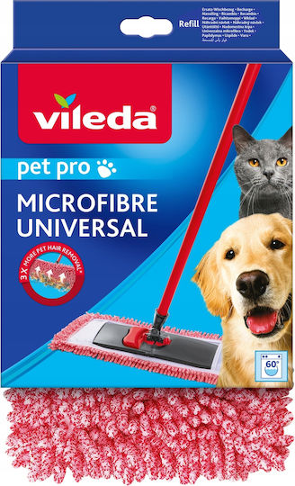 Vileda Pet Pro Pânză de Schimb pentru Parchet cu Microfibre