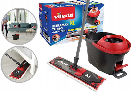 Vileda Ultramax Dreh Parkettmop