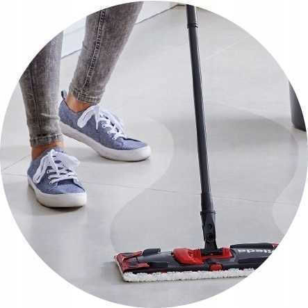 Vileda Ultramax Dreh Parkettmop mit Mikrofasern