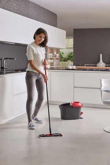 Vileda Ultramax Dreh Parkettmop mit Mikrofasern