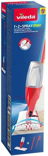 Vileda 12 Spray Max Въртящ Моп за Паркет с Пръскане