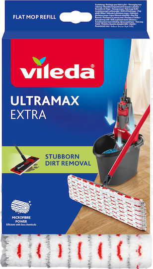 Vileda Ultramax and Ultramat Ανταλλακτικό Πανί Παρκετέζας με Μικροίνες
