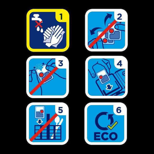 Reckitt 15 Capsule Profesionale Pentru Mașina de Spălat Vase