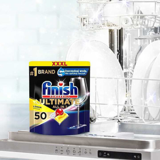 Reckitt 50 Capsule Ecologice Profesionale Pentru Mașina de Spălat Vase