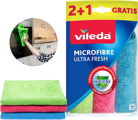 Vileda Ultra Fresh Mikrofasertücher 3 Stück