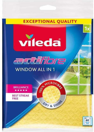 Vileda Actifibre Window Cloth 1 Pc