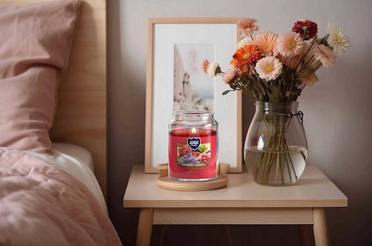 Aura Glass Aromatic Candle In Jar With Cinnamon Scent