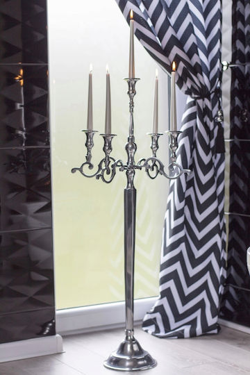 Aura Glass Lumânare Decorativă Conică Albă 40 Bucăți